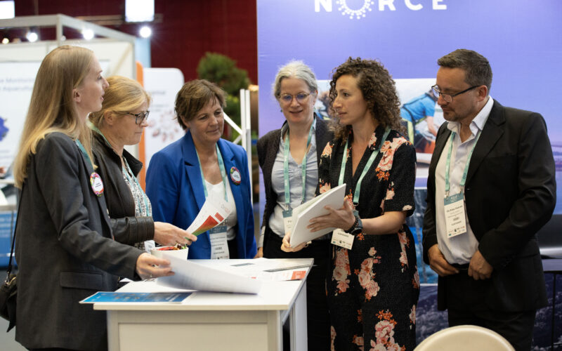 Hm, <p>Foto: Gunn Janne Myrseth / NORCE</p>, Åpning av NAMC- North Atlantic Microplastic Centre fra Forum Scene i Bergen og via stream 9. desember 2020.