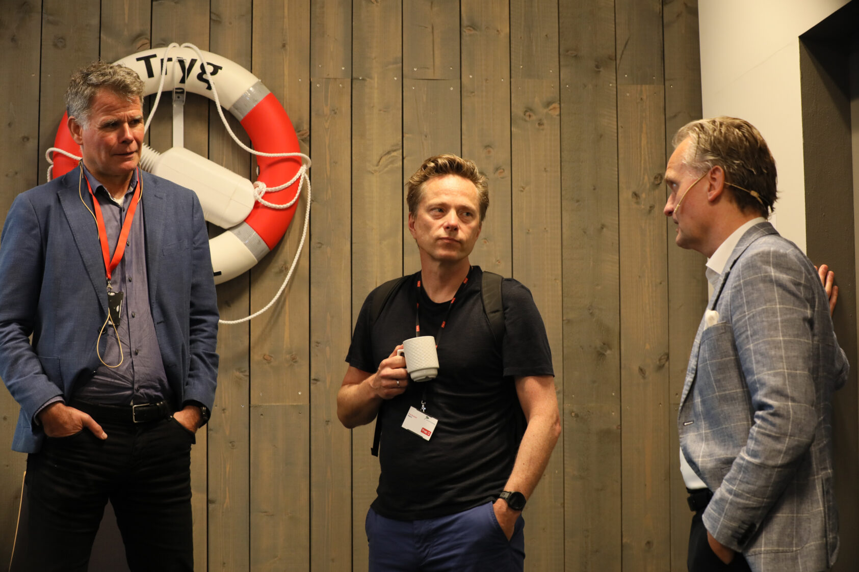 Katrine Jaklin, NORCE, F.v. Karl Ove Aarbu (Tryg), Erik Kolstad (NORCE) og Jostein Wilhelm Damminger (Tryg)., 0 S0 A9912 2, ,