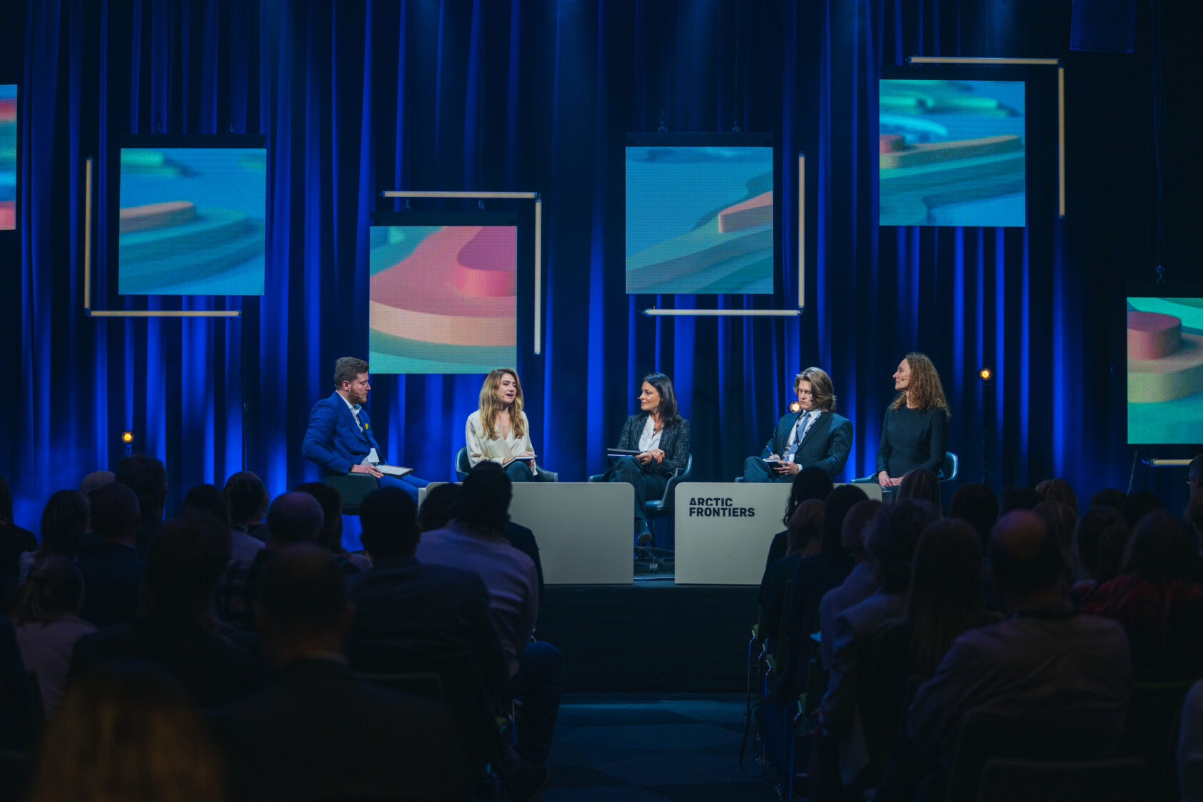 David Jensen / Arctic Frontiers, Camilla Stoltenberg in the panel debate "Big Picture: Strategies for Regional Capacity"., 54293512224 73d45f5aab o, ,