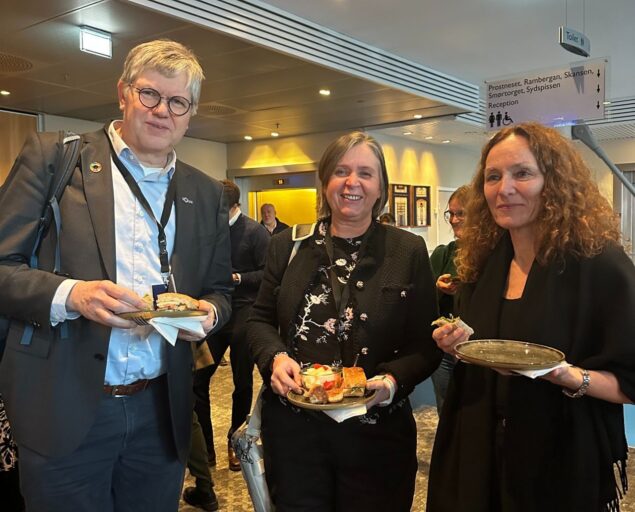 Ida Sollesnes, At Springfart for Nord, Senior Vice President Rune Storvold, Senior Vice President Anne I. Myhr, and CEO Camilla Stoltenberg participated., 1738009068201 Ida, ,