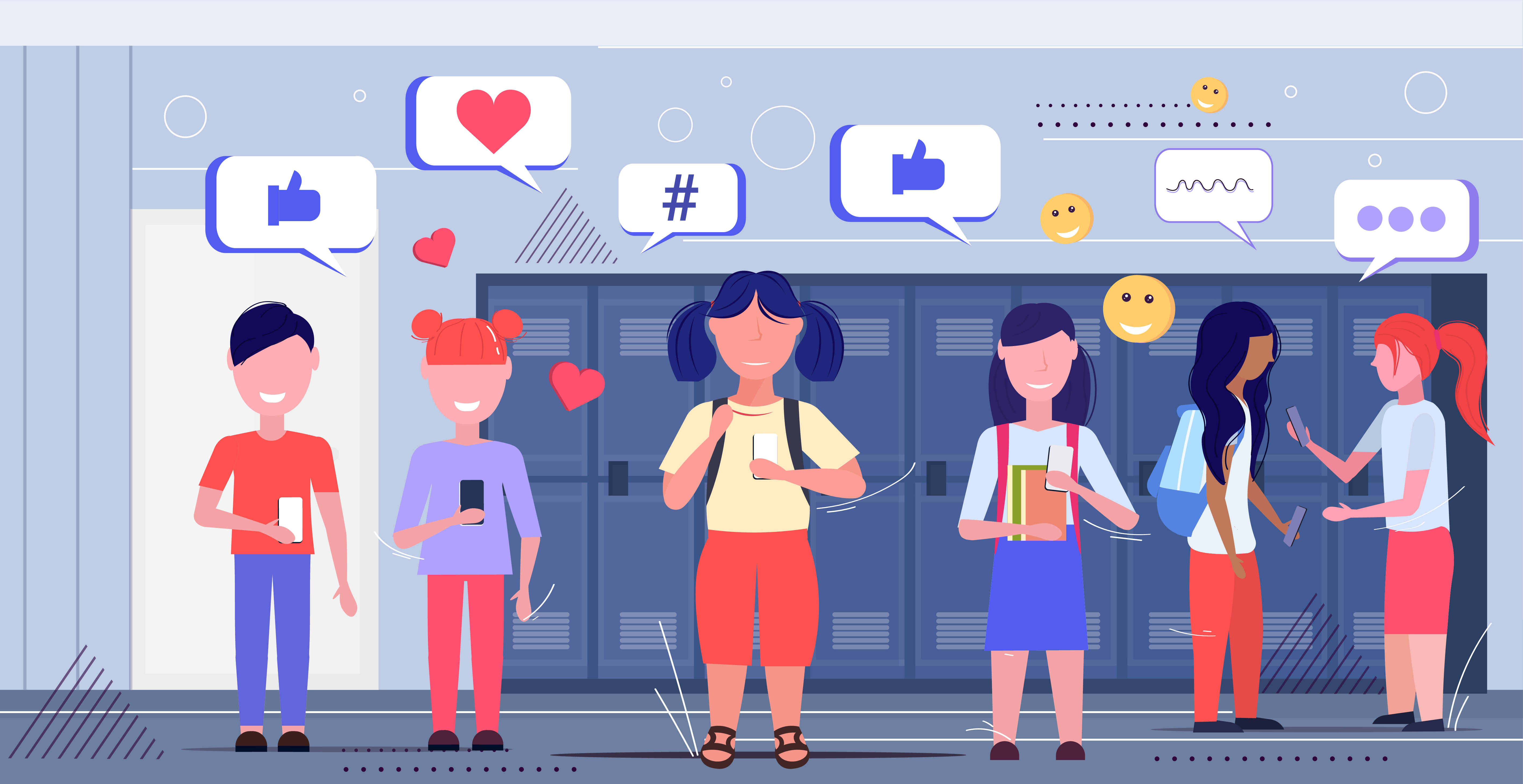 Ung sosiale medier algoritmer