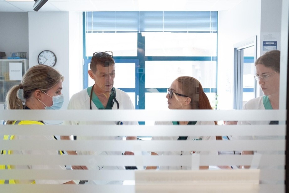 Beredskapsøving på legevakt Arngeir Berge