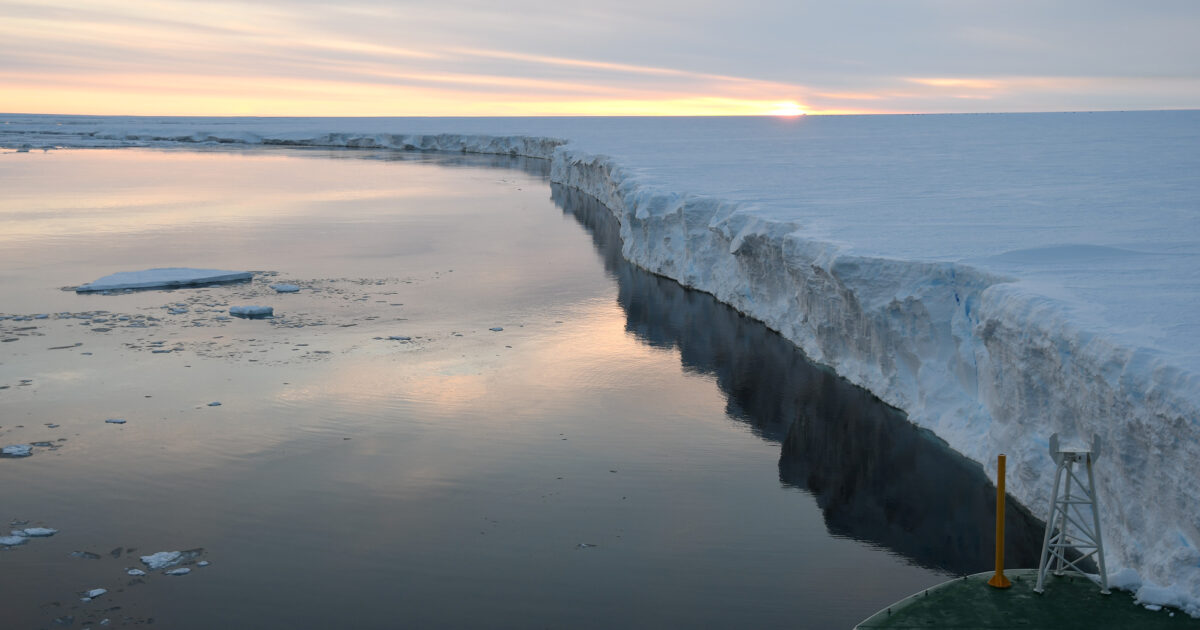 Four meters of sea-level rise due to ice sheet collapse would be ...