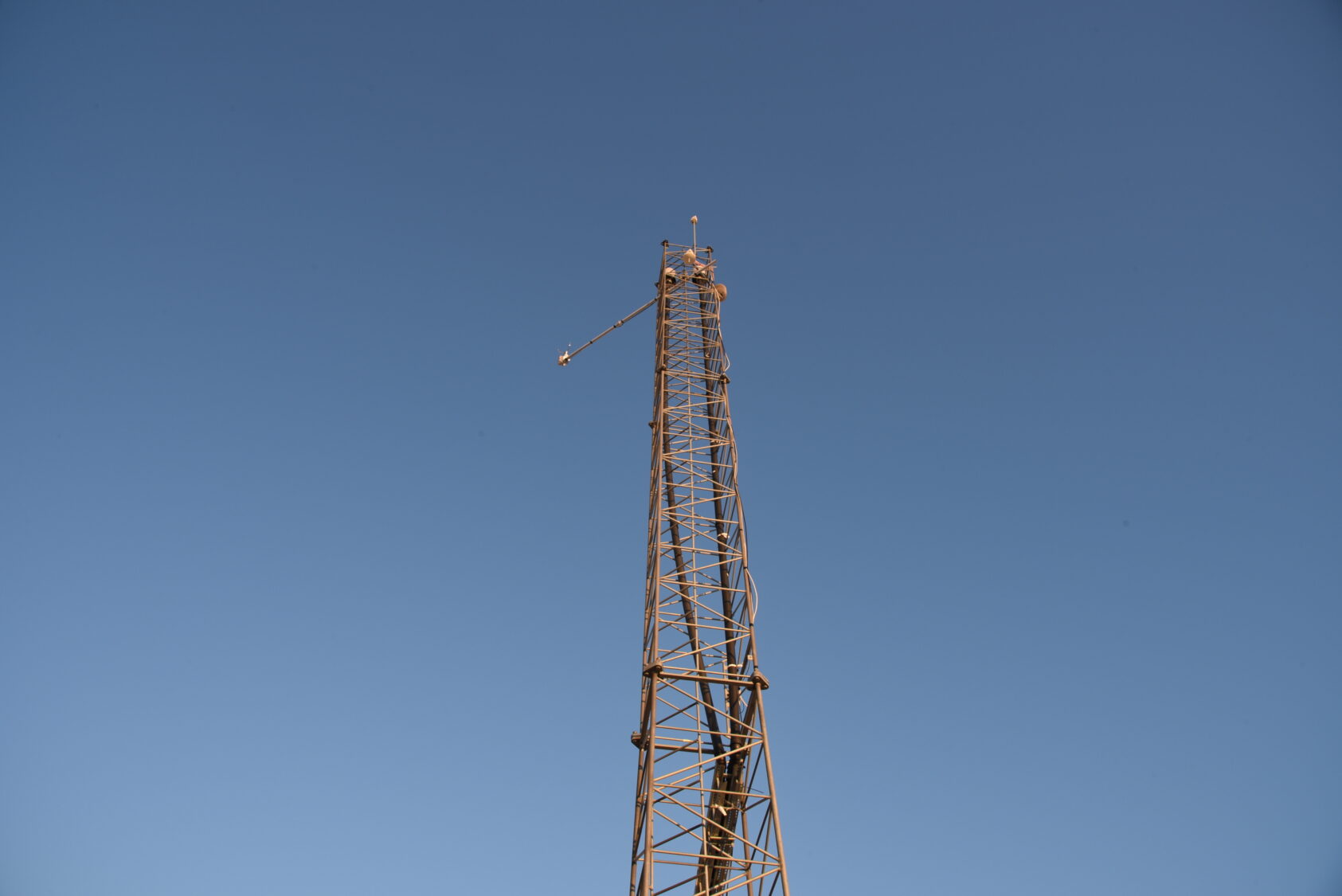 Photo: Mari Keski Nisula, ICOS, The Zeppelin Observartory tower at Svalbard, Zeppelin Observatory tower ICOS Mari Keski Nisula, , 
