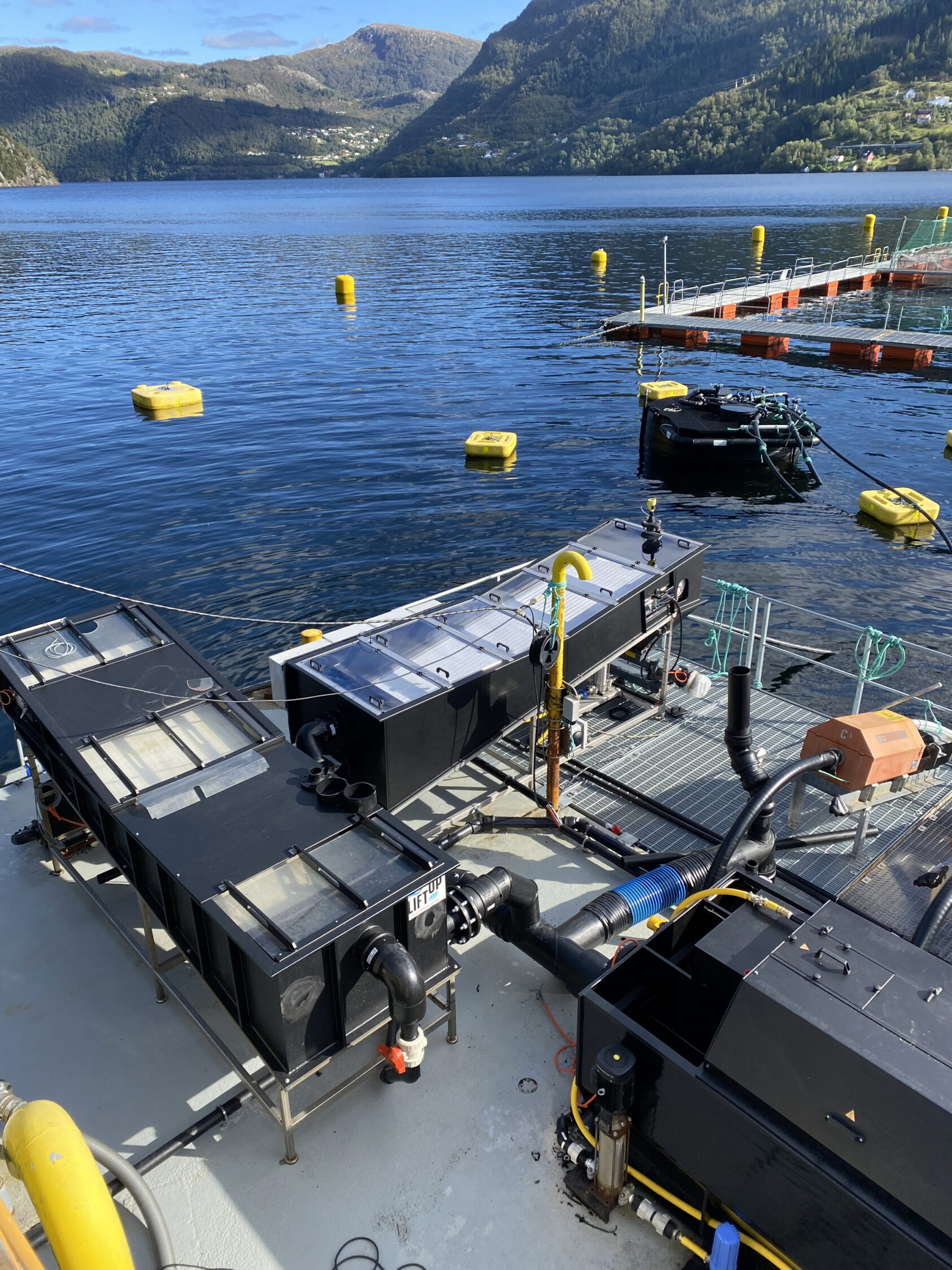 Jarle Ragnhildstveit, Framo, Lift UP technology that filters the sludge, Lift UP beltefilter som filtrerer slammet hos Lerøy Blom, ,