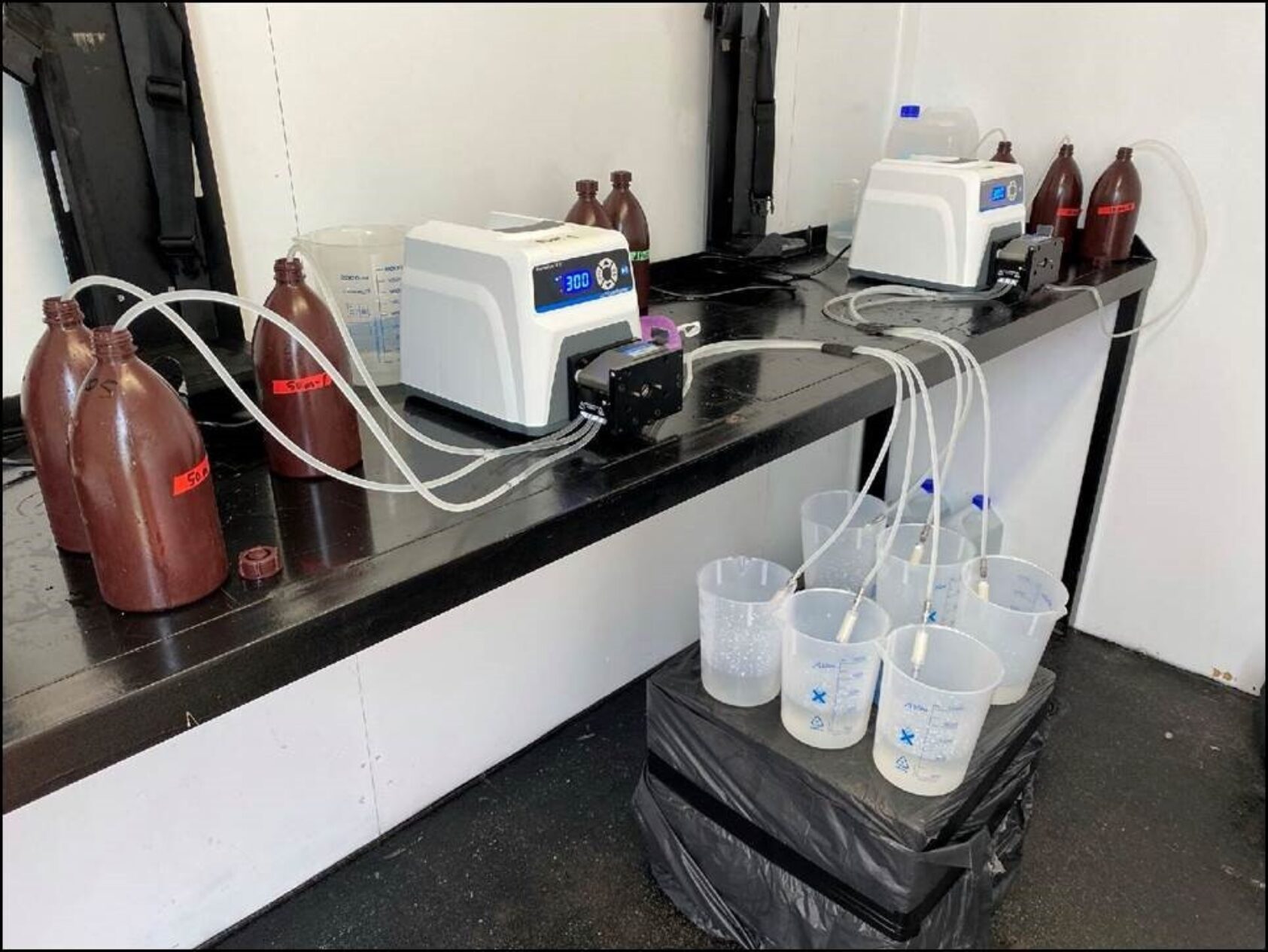 , Forskerne våre har blant annet undersøkt eDNA-prøver fra vannet rundt havvindparken Hywind Scotland som ligger utenfor byen Peterhead på den skotske østkyst., E DNA prøver fra vannet rundt havvindparken Hywind Scotland, ,