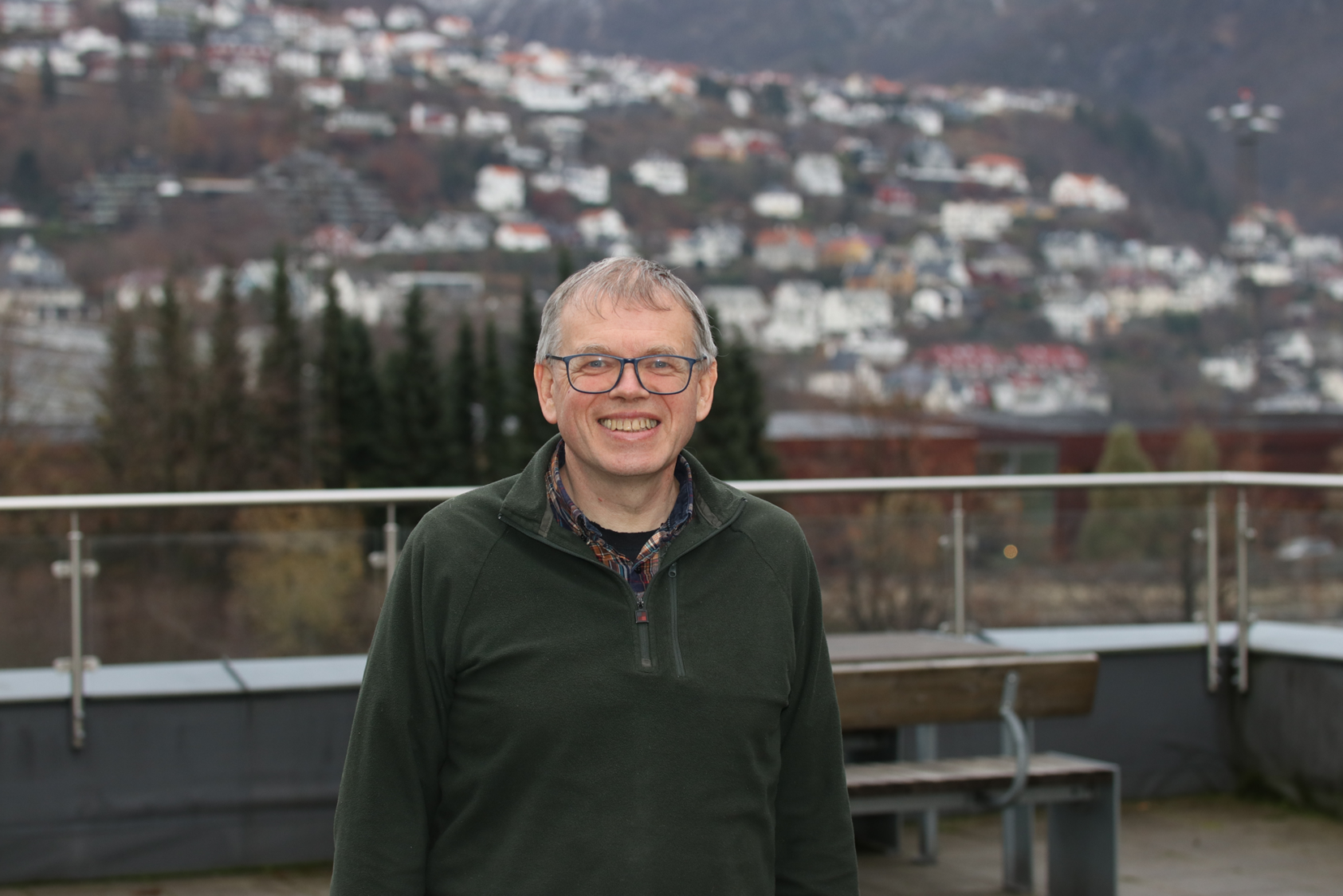 Rune Rolvsjord, NORCE, NORCE researcher, Geir Nævdal, leads one of the work packages in the Ocean Charger project - on automation of operations. Vard Design leads the project., Geir Nævdal_Foto-Rune Rolvsjord_NORCE, ,