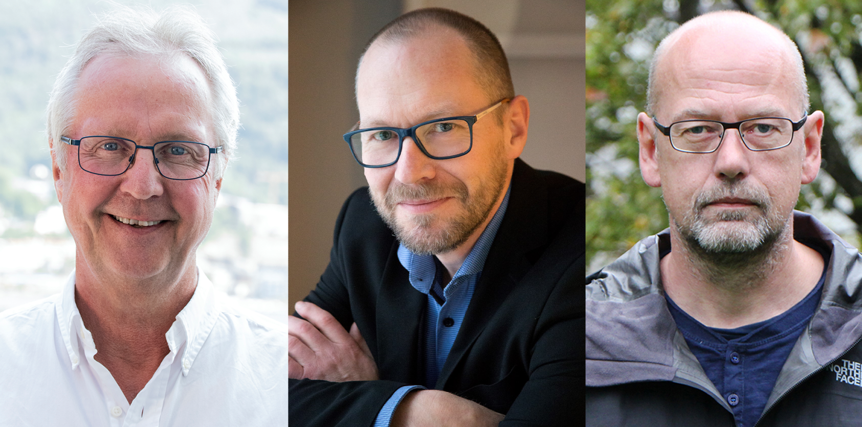 , Thor Arne Håverstad, Jon Harald Kasperesen og Trond M. Dokken., Avdelingsdirektører NORCE haverstad kaspersen dokken, ,