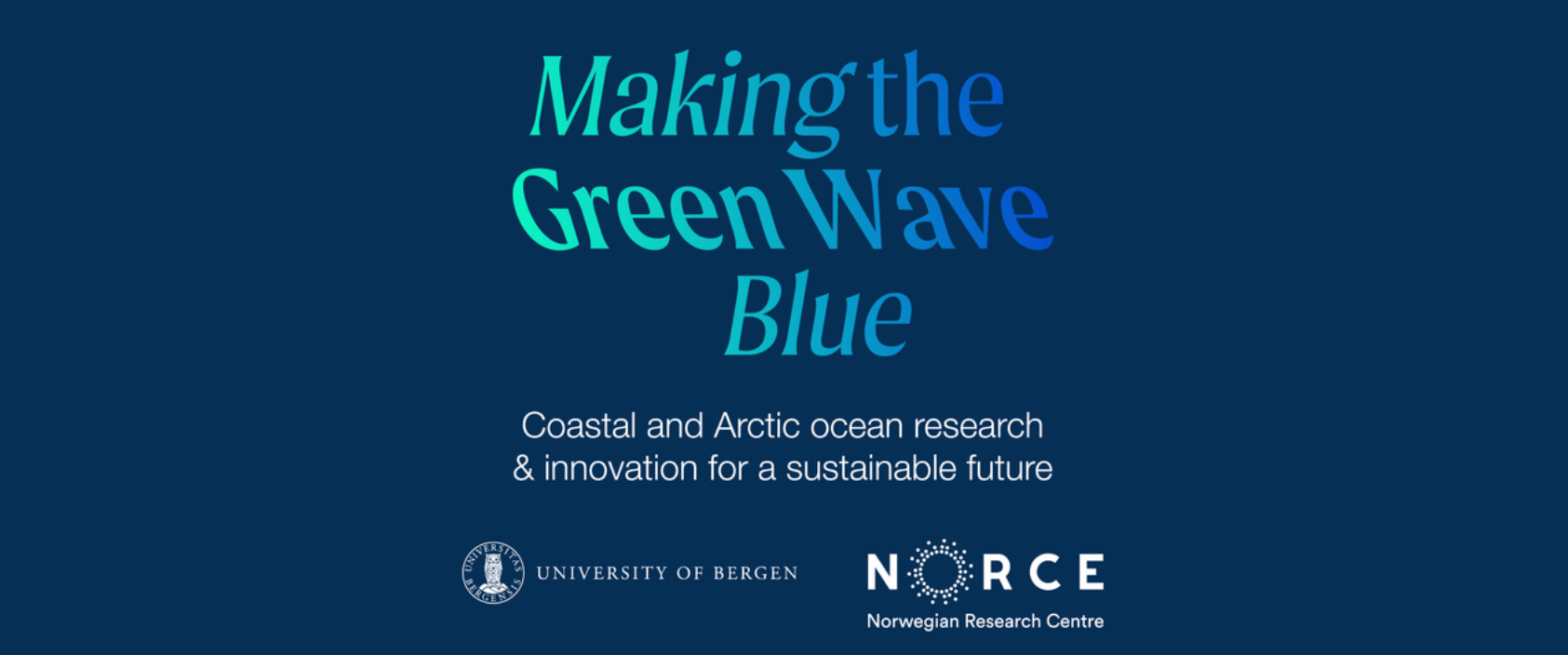 , , Mtgwb, , Text on blue backgrund, title of seminar and logos NORCE and UiB.