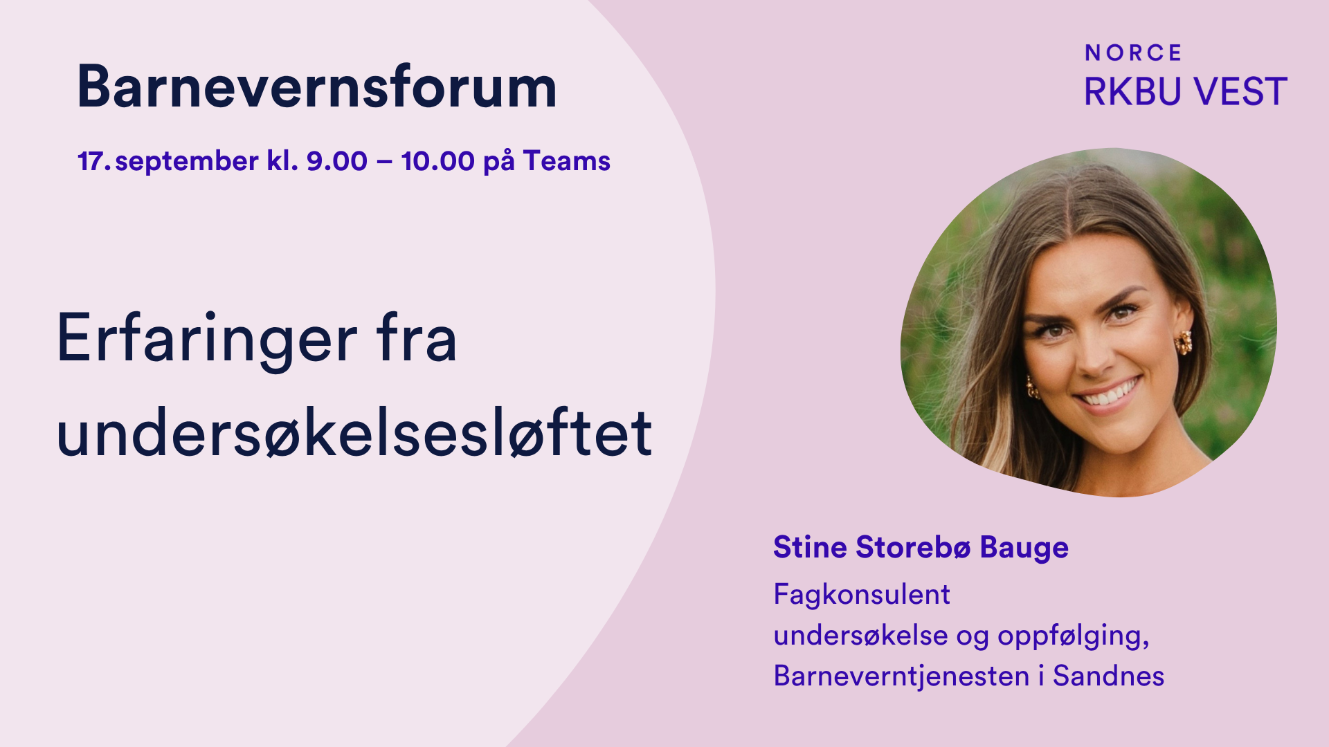 Bv forum september 2026
