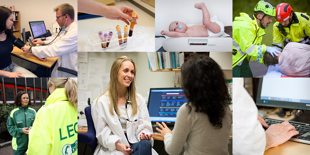 Collage fastlegers tidsbruk