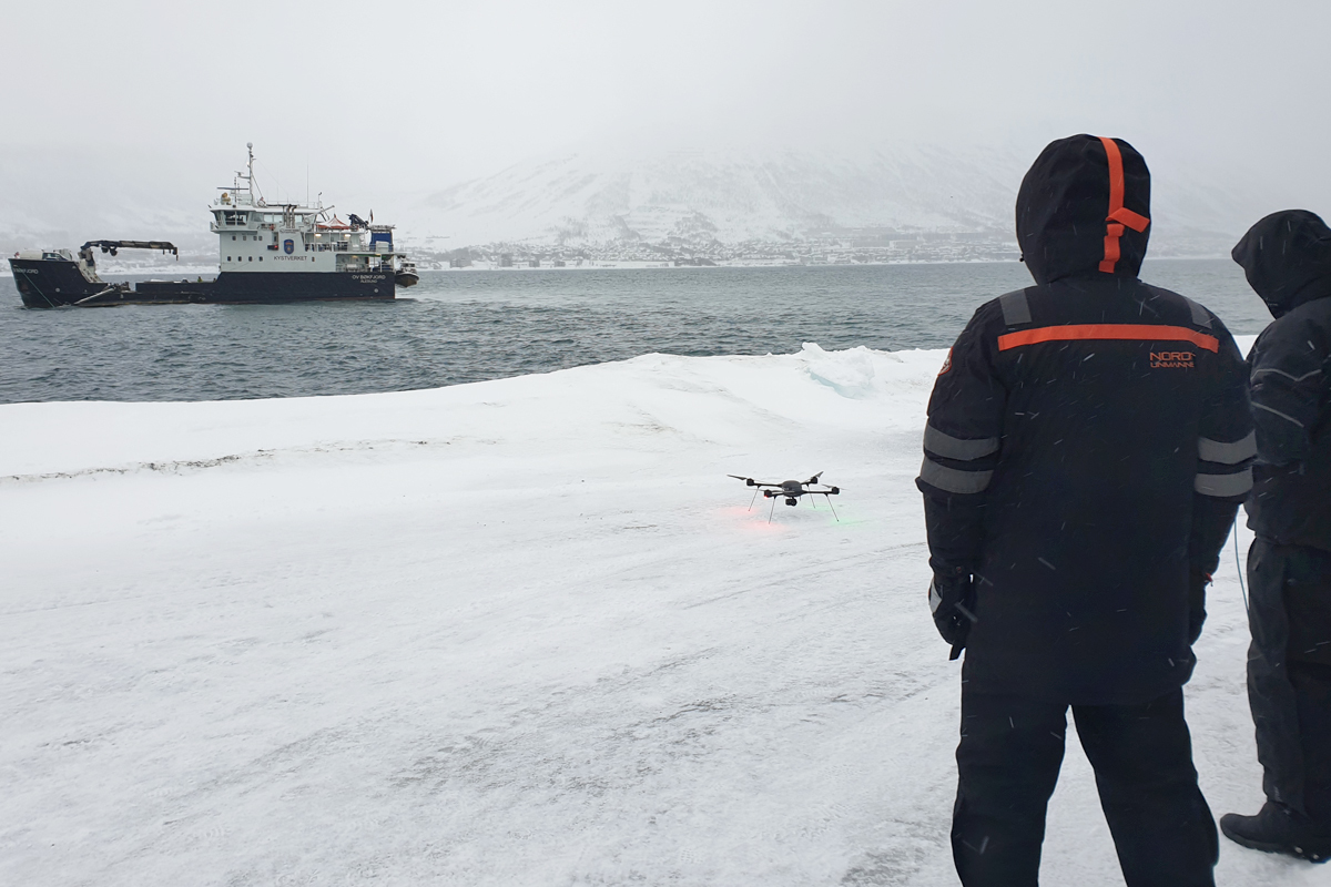 Drone Olje Overvaking