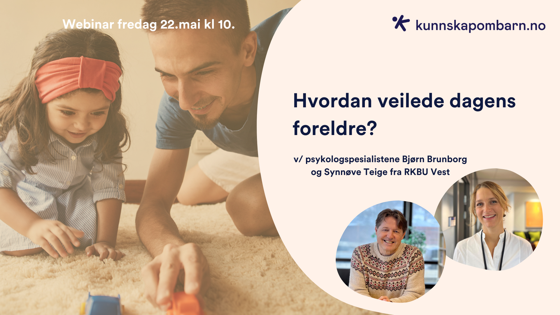Webinar 22 mai 2026 Synnøve og Bjørn